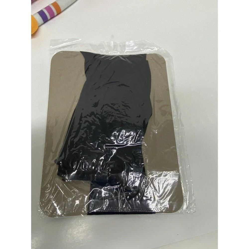 Fredricks of Hollywood Black Pantyhose w/ silver spider & web unopened Gothic